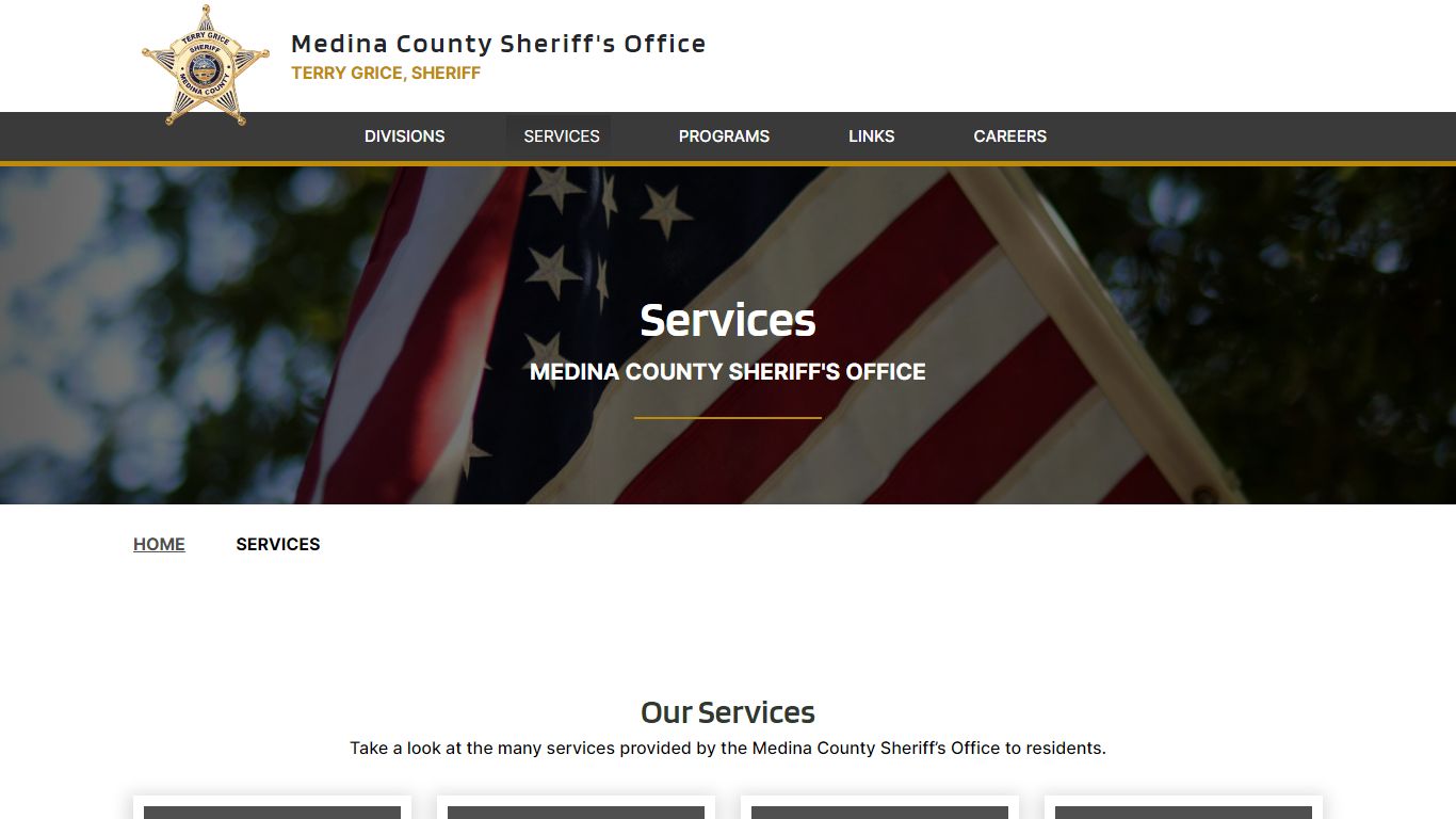 Services | Medina County Sheriff's Office